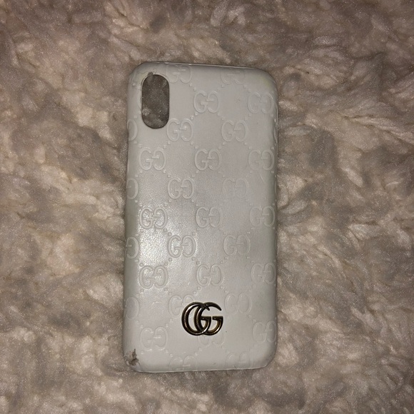 White gucci phone case Clearance